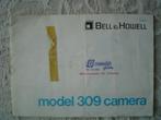 handleiding Bell & Howell camera 309, Verzamelen, Overige typen, Verzenden
