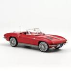 Chevrolet Corvette Sting Ray Cabriolet 1963 1:18, 70-72 avenue de Bohlen 69120 Vaulx-en-Velin, Auto, Norev, Ophalen of Verzenden