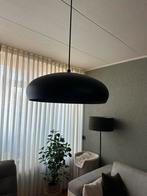 Hanglamp mat zwart en binnenkant brons/ koper, Huis en Inrichting, Ophalen of Verzenden, Zo goed als nieuw, Minder dan 50 cm