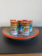 Mexicaanse Tequila Shot Glazen Set met Dienblad, Ophalen of Verzenden, Zo goed als nieuw, Overige typen