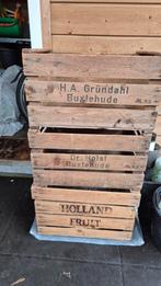 3 Vintage Fruitkisten - Authentiek, Ophalen, Gebruikt