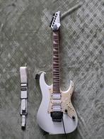 Ibanez RG350 DX Wit + DiMarzio Cliplock strap, Muziek en Instrumenten, Ophalen, Zo goed als nieuw, Solid body, Ibanez