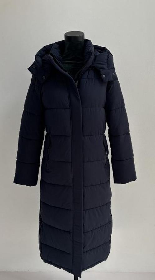 IN NIEUWSTAAT! Khujo jas winterjas Emoria Matt lang blauw S, Kleding | Dames, Jassen | Winter, Zo goed als nieuw, Maat 36 (S)