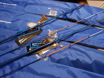 Partij (20x) Savage Gear SGS2 Eging hengels...2.59m beschikbaar voor biedingen