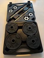 Domyos Halterset 20 kg, Ophalen of Verzenden, Zo goed als nieuw, Armen, Halterset