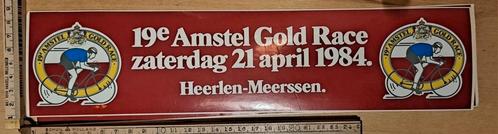 Vintage sticker 19de Amstel Gold race 1984 Heerlen Meerssen, Verzamelen, Stickers, Zo goed als nieuw, Overige typen, Ophalen of Verzenden