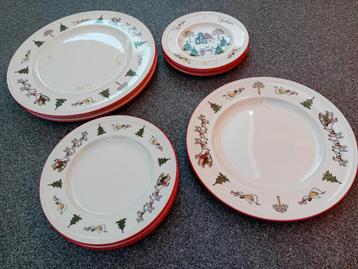 Wedgwood kerstservies Christmas Windsor nooit gebruikt beschikbaar voor biedingen