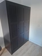 Zwarte ikea-pax kast, drie deurs, Huis en Inrichting, Ophalen, Zo goed als nieuw, 50 tot 75 cm, 200 cm of meer