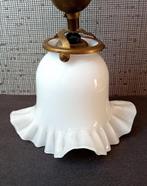 hanglamp met glazen kap krullende rand, Ophalen of Verzenden, Minder dan 50 cm