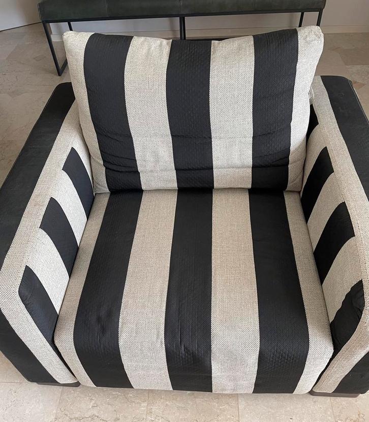 Grote Lounge Fauteuil van het merk Saba Italia, Huis en Inrichting, Fauteuils, Gebruikt, Overige materialen, 100 tot 125 cm, 75 tot 100 cm