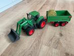 Schleich tractor met kipper, Ophalen of Verzenden, Zo goed als nieuw