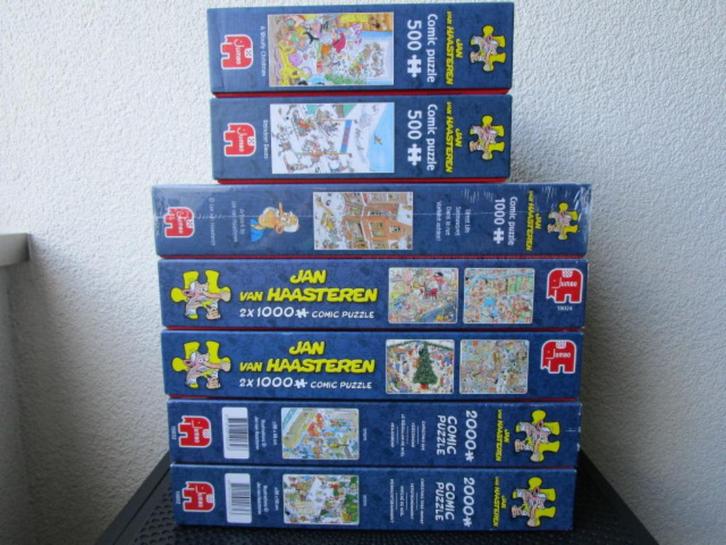 JAN VAN HAASTEREN "DECEMBER" puzzels : 500 t/m 2000 stukjes, Hobby en Vrije tijd, Denksport en Puzzels, Zo goed als nieuw, Legpuzzel