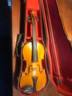 3/4 viool in houten kist, Muziek en Instrumenten, Strijkinstrumenten | Violen en Altviolen, Gebruikt, Ophalen of Verzenden, 3/4-viool