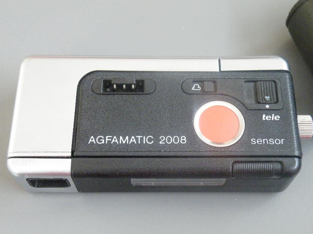 Agfamatic 2008 tele pocket, Audio, Tv en Foto, Fotocamera's Analoog, Ophalen of Verzenden, Zo goed als nieuw, Compact, Overige Merken