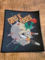 Guns N roses Skull bombs 1988 vintage logo patch RARE metal, Ophalen of Verzenden, Nieuw, Kleding