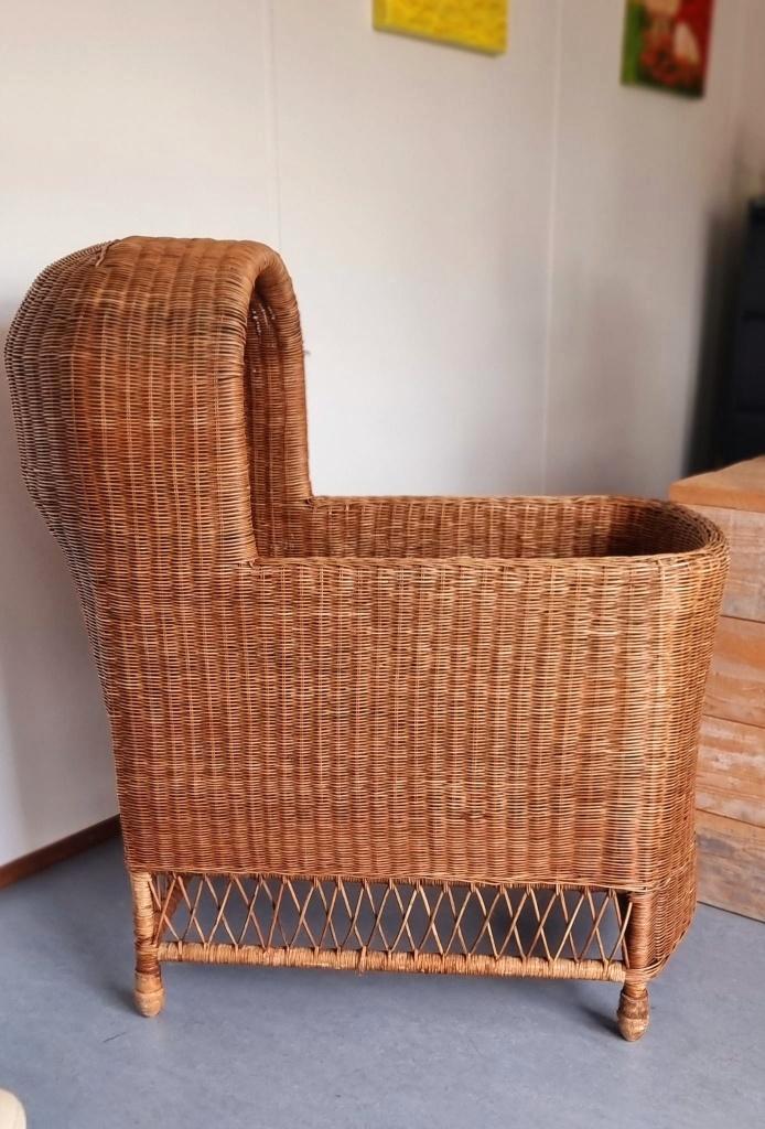 Prachtige rotan wieg, Kinderen en Baby's, Babywiegjes en Ledikanten, Zo goed als nieuw, Wieg, Ophalen