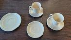 Wedgwood # 9 edme 2 kopjes, 4 schoteltjes en 1 soepkom bord, Ophalen, Zo goed als nieuw, Wedgwood, Kop(pen) en/of Schotel(s)