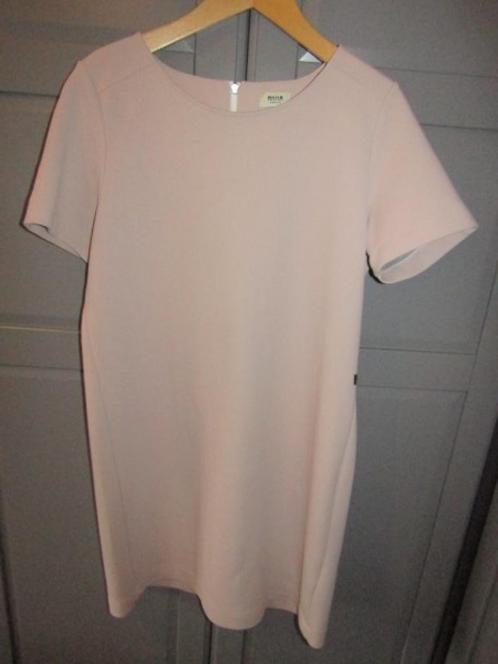 G287 ANNA mt XXL jurk lichtroze nude, Kleding | Dames, Jurken, Zo goed als nieuw, Maat 46/48 (XL) of groter, Roze, Knielengte