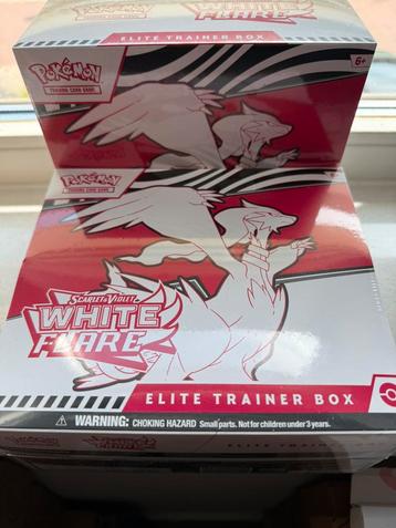 Pokemon White Flare ETB beschikbaar voor biedingen