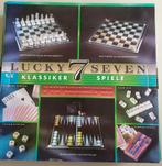 Glazen spel pakket, schaken, dammen, backgammon e.d., Nieuw, Ophalen of Verzenden