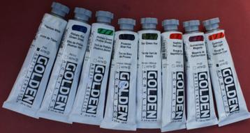 Golden Heavy Body Acrylverf, tubes 59 ml. beschikbaar voor biedingen
