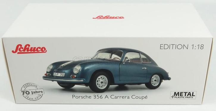 Porsche Schuco 356 A Carrera Coupe Zeer Zeldzaam 1:18, Hobby en Vrije tijd, Modelauto's | 1:18, Nieuw, Auto, Overige merken, Ophalen of Verzenden