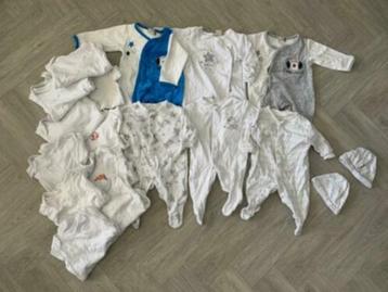 Fijne PAKKET Babykleding maat 50! Boxpakjes, Rompers beschikbaar voor biedingen