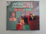 Unforgettable Favourites 50 Great hits 3 cd., Ophalen of Verzenden, Zo goed als nieuw, Pop, Boxset
