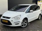Ford S-Max 2.0 EcoBoost Titanium | Automaat | Nieuw gerevise, Auto's, Ford, Euro 5, Stof, Gebruikt, Zwart
