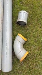 PVC BUIS 125mm, mof, en bocht, Doe-het-zelf en Verbouw, Buizen en Afvoer, Ophalen, Gebruikt, Pvc, 80 mm of meer