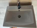 Wasbak met grohe kraan, Huis en Inrichting, Badkamer | Badkamermeubels, Ophalen, 50 tot 100 cm, Zo goed als nieuw, Minder dan 100 cm
