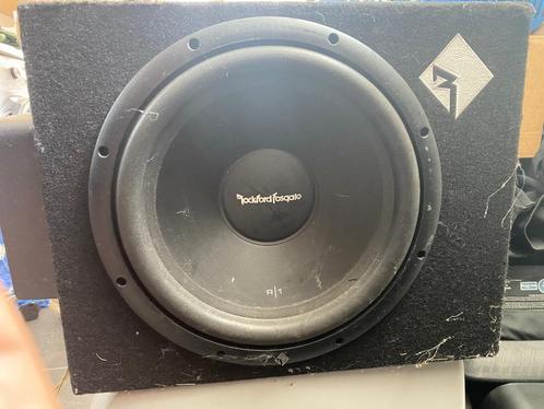 Rockford  Fosgate Versterker + subwoofer te koop, Auto diversen, Autospeakers, Gebruikt, Ophalen of Verzenden
