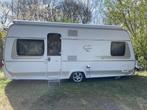 caravan Fendt Saphir 495 SFB/Luifel, Airco, Mover, Voortent, Caravans en Kamperen, Caravans, 70 kg, Omvormbare zithoek, Rondzit