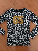 Meisjes T-shirt Kids Zwart/Wit Letters Mt 158-164, Ophalen of Verzenden, Zo goed als nieuw, Kids, Meisje