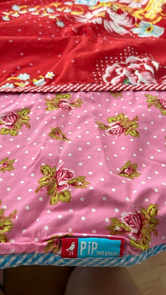 Kinderstof Pip kinderdekbedhoes , Pip stof ,.Hobby stof, Kinderen en Baby's, Kinderkamer | Beddengoed, Zo goed als nieuw, Dekbedovertrek