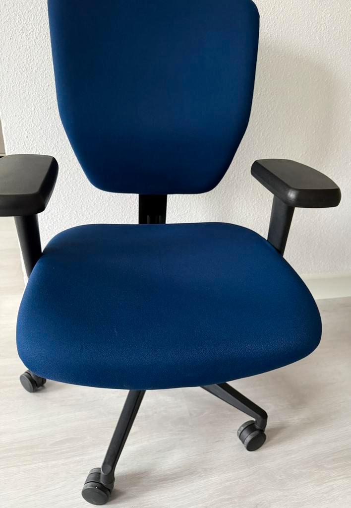 Bureaustoel serie NPR 18 Plus Blauw, Huis en Inrichting, Bureaustoelen, Zo goed als nieuw, Bureaustoel, Blauw, Ophalen