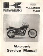 Kawasaki VULCAN 800 - VN800 Service Manual 1995 (6198z), Motoren, Handleidingen en Instructieboekjes, Kawasaki