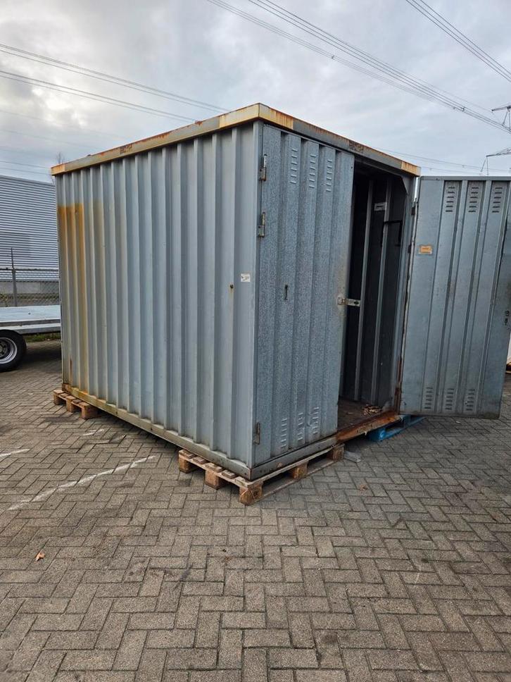 Gebruikte opslagcontainer te koop, Doe-het-zelf en Verbouw, Overige Doe-het-zelf en Verbouw, Ophalen of Verzenden