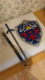 Zelda metalen schild en zwaard, Ophalen