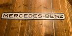 Mercedes-Benz Reclamebord 56 x 6,5 cm, Ophalen of Verzenden, Gebruikt, Auto's