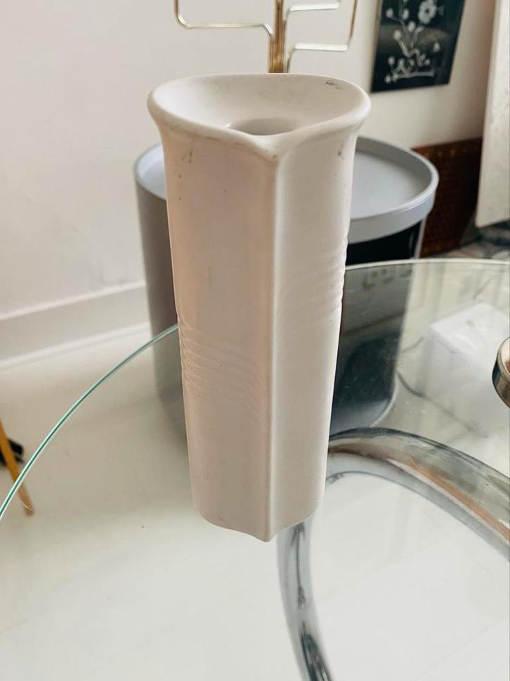Søholm vaasje, Holmgren design, Huis en Inrichting, Woonaccessoires | Vazen, Gebruikt, Wit, Minder dan 50 cm, Aardewerk of Porselein