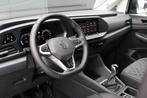 Volkswagen Caddy Cargo Maxi 2.0 TDI 102pk - Trekhaak - Leder, Auto's, Zwart, Volkswagen, Zwart, Bedrijf
