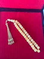 Tesbih damla kehribar gumus puskul, Ophalen of Verzenden, Zo goed als nieuw, Overige materialen