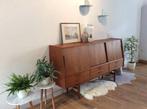 Prachtig retro vintage dressoir wandmeubel, Huis en Inrichting, Kasten | Dressoirs, Ophalen, Gebruikt, 150 tot 200 cm, Vintage