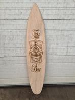 Tiki Bar - Surfboard Decoratie Surfplank 150 cm Hout, Huis en Inrichting, Ophalen of Verzenden