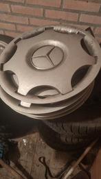 Mercedes W126 stalen wielen 16 inch, Auto-onderdelen, Banden en Velgen, Ophalen, Gebruikt, 16 inch, Banden en Velgen