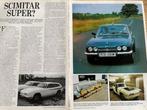 Reliant Scimitar artikelen diverse tijdschrift, Ophalen of Verzenden, Gelezen, Overige merken