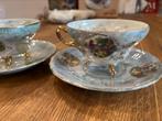 Versailles - set 2 theekopje met schotel - Fragonard decor, Antiek en Kunst, Antiek | Servies los, Ophalen of Verzenden