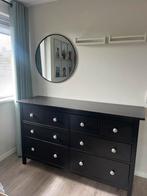 IKEA HEMNES 8 lades zwart, Huis en Inrichting, Kasten | Ladekasten, Ophalen, Gebruikt, 5 laden of meer, 50 tot 100 cm