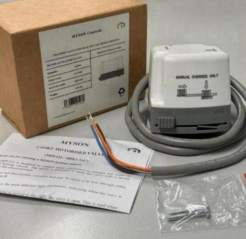 Myson Power ACT222 Vervangings Actuator MPE222 MSV222 NIEUW, Hobby en Vrije tijd, Elektronica-componenten, Ophalen of Verzenden